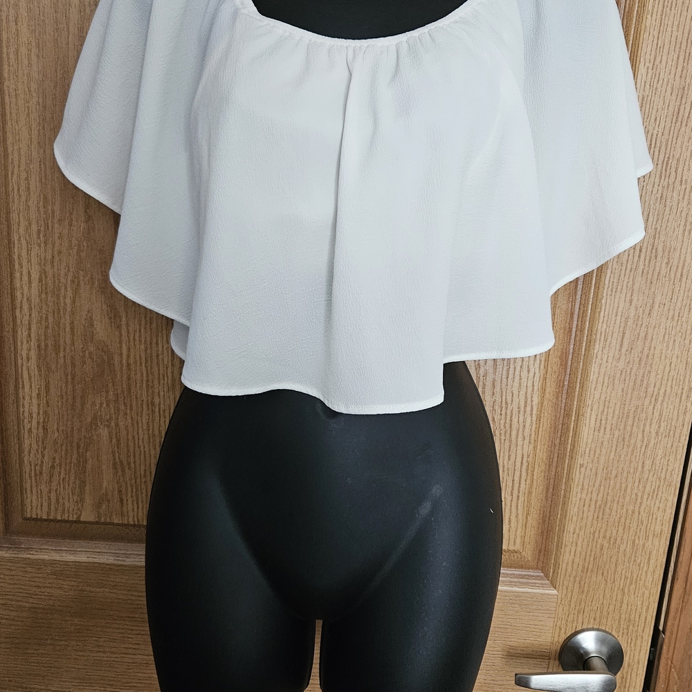 Elegant White Women's Top